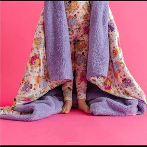 Posh Peanut Plush Barbie Blanket NWT